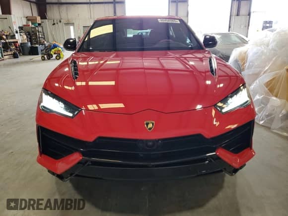 2023 Lamborghini Urus S z VIN ZPBUB3ZL4PLA27312, wystawiony jako Copart lot #80450905 z przebiegiem 7 155 mil mil oraz Czysty tytuł • Clean title. Historia ofert i sprzedaży dostępna na DreamBid. Obrazek 5.