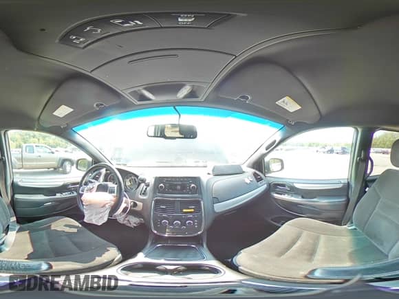2015 Dodge Grand Caravan SXT with VIN 2C4RDGCG3FR614486, listed as a Copart auction lot 71726525 with 96,768 mi miles and Salvage title. Bid and sale history available at DreamBid. Image 15.