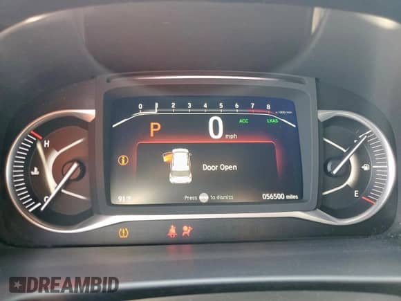 2022 Honda Passport EX-L с VIN 5FNYF7H56NB004055, выставлен на аукционе Copart как лот 80313405 с пробегом 56 500 миль миль и Списание • Salvage title. История ставок и продаж доступна на DreamBid. Изображение 9.
