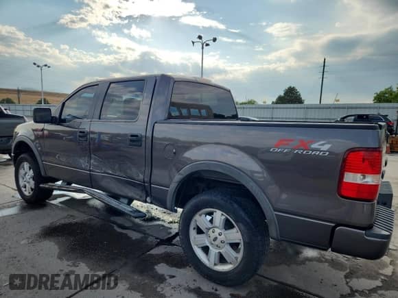 2006 Ford F-150 XLT with VIN 1FTPW14V66KD64056, listed as a Copart auction lot 71276435 with 175,362 mi miles and Salvage title. Bid and sale history available at DreamBid. Image 2.