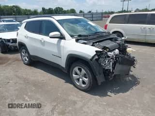 2021 Jeep Compass Latitude with VIN 3C4NJDBB4MT598630, listed as a IAAI auction lot 42625189 with 82,732 mi miles and . Bid and sale history available at DreamBid. Image 1.