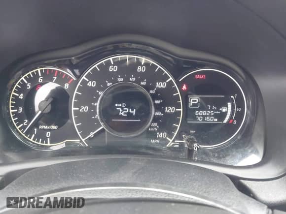 2015 Nissan Note SV z VIN 3N1CE2CPXFL399128, wystawiony jako IAAI lot #42532258 z przebiegiem 68 825 mil mil oraz . Historia ofert i sprzedaży dostępna na DreamBid. Obrazek 7.