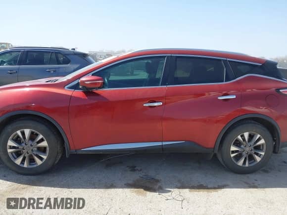 2015 Nissan Murano SL с VIN 5N1AZ2MG5FN265243, выставлен на аукционе IAAI как лот 41823398 с пробегом 181 954 миль миль и . История ставок и продаж доступна на DreamBid. Изображение 14.