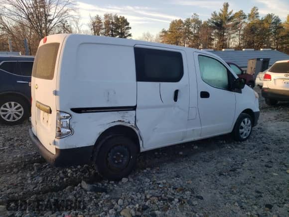 2016 Chevrolet City Express Cargo LT z VIN 3N63M0ZN7GK690135, wystawiony jako Copart lot #85319954 z przebiegiem 103 323 mil mil oraz Szkoda całkowita • Salvage title. Historia ofert i sprzedaży dostępna na DreamBid. Obrazek 3.