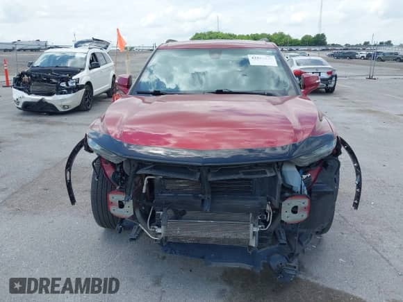 2019 Chevrolet Blazer Premier with VIN 3GNKBKRS0KS573390, listed as a IAAI auction lot 42554357 with 65,773 mi miles and . Bid and sale history available at DreamBid. Image 13.