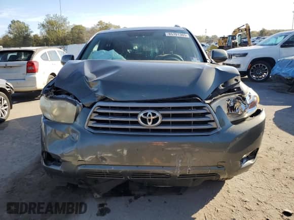 2008 Toyota Highlander with VIN JTEES41A982095006, listed as a Copart auction lot 85701305 with Not provided miles and Salvage title. Bid and sale history available at DreamBid. Image 5.