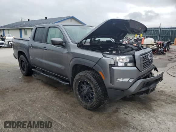 2023 Nissan Frontier Pro-4X with VIN 1N6ED1EK8PN614699, listed as a Copart auction lot 63863475 with 16,381 mi miles and Salvage title. Bid and sale history available at DreamBid. Image 4.