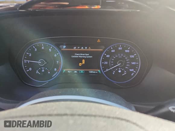 2022 Hyundai Palisade SEL with VIN KM8R44HEXNU342344, listed as a Copart auction lot 82087785 with 108,566 mi miles and Salvage title. Bid and sale history available at DreamBid. Image 9.