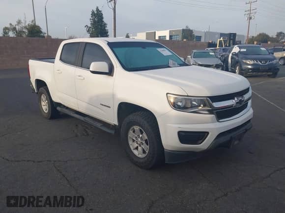 2019 Chevrolet Colorado 2WD Work Truck with VIN 1GCGSBEN0K1144041, listed as a IAAI auction lot 41668092 with 124,017 mi miles and . Bid and sale history available at DreamBid. Image 1.