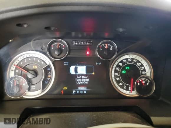 2015 Ram 1500 Big Horn with VIN 1C6RR7LGXFS549398, listed as a Copart auction lot 67544675 with 163,664 mi miles and Clean title. Bid and sale history available at DreamBid. Image 9.