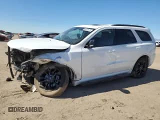 2021 Dodge Durango GT Plus with VIN 1C4RDJDG2MC806273, listed as a Copart auction lot 68745575 with 76,037 mi miles and Salvage title. Bid and sale history available at DreamBid. Image 1.