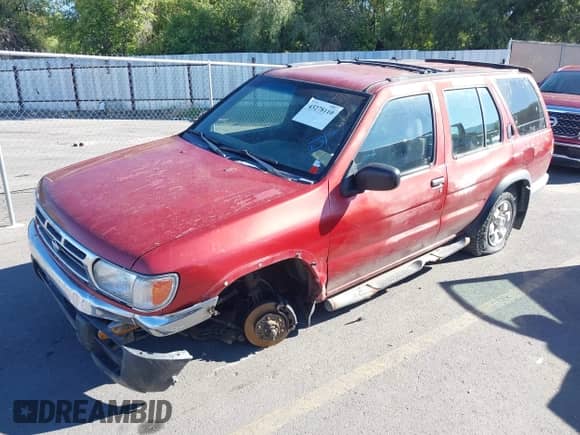 1997 Nissan Pathfinder XE z VIN JN8AR05Y6VW157792, wystawiony jako IAAI lot #43278110 z przebiegiem 220 321 mil mil oraz . Historia ofert i sprzedaży dostępna na DreamBid. Obrazek 2.