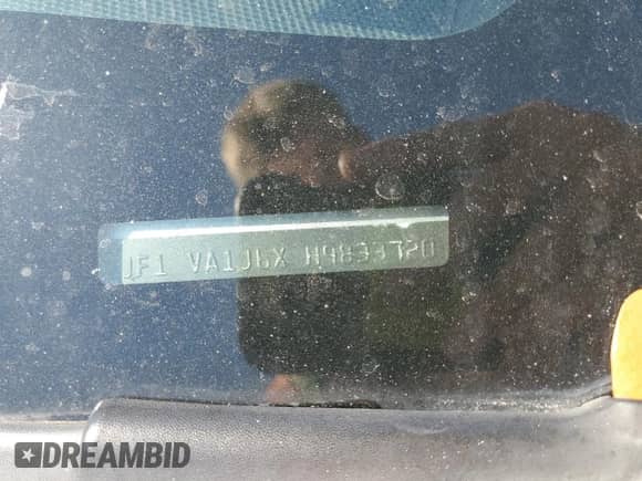 2017 Subaru WRX Limited with VIN JF1VA1J6XH9833720, listed as a Copart auction lot 81419485 with 137,890 mi miles and Salvage title. Bid and sale history available at DreamBid. Image 12.