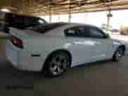 2014 Dodge Charger SE with VIN 2C3CDXBG4EH349500, listed as a Copart auction lot 66215345 with 114,011 mi miles and Salvage title. Bid and sale history available at DreamBid. Image 3.