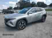 2022 Hyundai Tucson Limited with VIN 5NMJECAE9NH104687, listed as a Copart auction lot 71448905 with 33,059 mi miles and Salvage title. Bid and sale history available at DreamBid. Image 1.