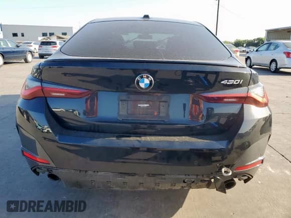2022 BMW 4 Series 430i с VIN WBA63AV07NFM19643, выставлен на аукционе Copart как лот 65080805 с пробегом 49 951 миль миль и Списание • Salvage title. История ставок и продаж доступна на DreamBid. Изображение 6.