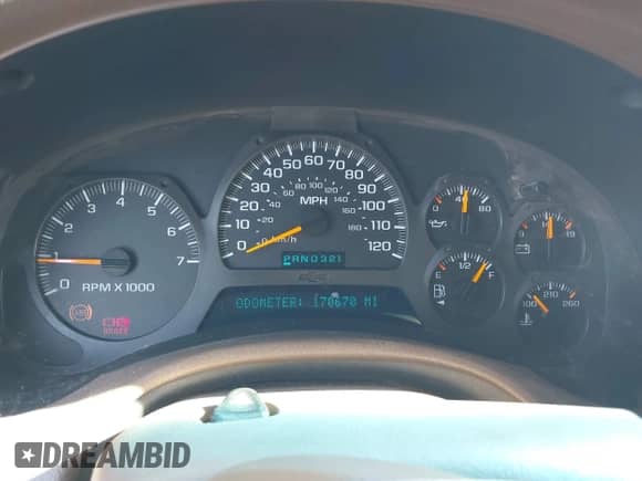 2002 Chevrolet TrailBlazer LS с VIN 1GNDS13S822313729, выставлен на аукционе IAAI как лот 42899411 с пробегом 170 670 миль миль и . История ставок и продаж доступна на DreamBid. Изображение 7.