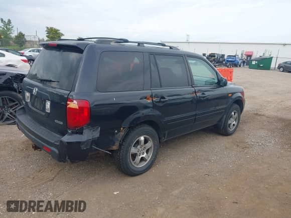 2006 Honda Pilot EX z VIN 2HKYF18496H537122, wystawiony jako IAAI lot #43144273 z przebiegiem 158 945 mil mil oraz . Historia ofert i sprzedaży dostępna na DreamBid. Obrazek 4.