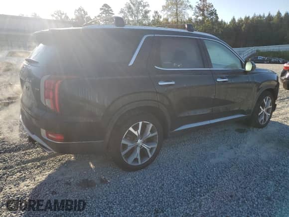 2021 Hyundai Palisade SEL with VIN KM8R4DHE5MU306317, listed as a Copart auction lot 85146325 with 40,561 mi miles and Salvage title. Bid and sale history available at DreamBid. Image 3.