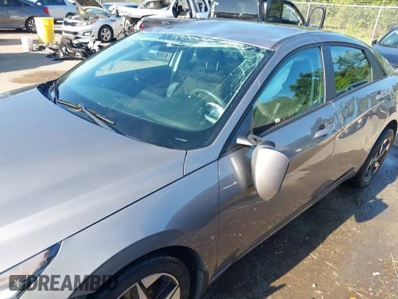 2023 Hyundai Elantra SEL with VIN KMHLS4AG3PU562886, listed as a IAAI auction lot 42963752 with 26,192 mi miles and . Bid and sale history available at DreamBid. Image 6.