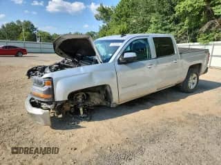 2017 Chevrolet Silverado 1500 LT z VIN 3GCUKREC6HG360383, wystawiony jako Copart lot #71526955 z przebiegiem Nie podano mil oraz Szkoda całkowita • Salvage title. Historia ofert i sprzedaży dostępna na DreamBid. Obrazek 1.