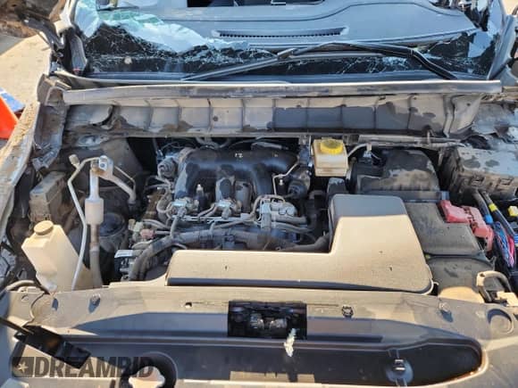 2024 Nissan Pathfinder Rock Creek with VIN 5N1DR3BDXRC303710, listed as a Copart auction lot 69955345 with 17,366 mi miles and Salvage title. Bid and sale history available at DreamBid. Image 12.