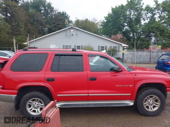 2001 Dodge Durango with VIN 1B4HS28N91F555744, listed as a IAAI auction lot 43381369 with 99,564 mi miles and . Bid and sale history available at DreamBid. Image 13.