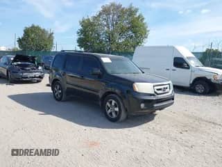 2011 Honda Pilot EX-L with VIN 5FNYF4H72BB032818, listed as a IAAI auction lot 43371983 with 206,044 mi miles and . Bid and sale history available at DreamBid. Image 1.