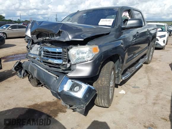 2017 Toyota Tundra SR5 with VIN 5TFEM5F19HX117313, listed as a IAAI auction lot 43256486 with 96,494 mi miles and . Bid and sale history available at DreamBid. Image 17.