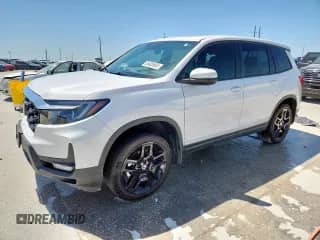 2023 Honda Passport EX-L with VIN 5FNYF8H51PB029793, listed as a Copart auction lot 65405565 with 34,947 mi miles and Clean title. Bid and sale history available at DreamBid. Image 1.