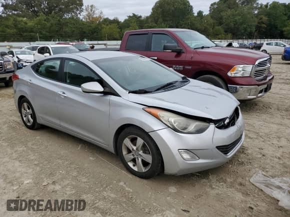 2013 Hyundai Elantra Limited с VIN 5NPDH4AE5DH348977, выставлен на аукционе Copart как лот 80098285 с пробегом 234 048 миль миль и Списание • Salvage title. История ставок и продаж доступна на DreamBid. Изображение 4.