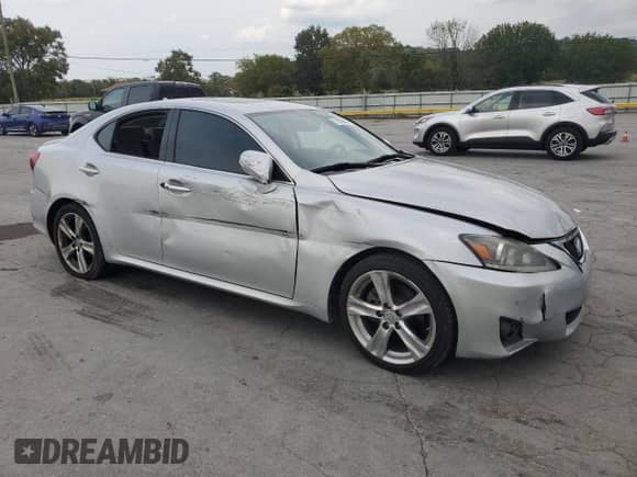 2011 Lexus IS 250 z VIN JTHBF5C21B5148812, wystawiony jako Copart lot #71993695 z przebiegiem 192 114 mil mil oraz Szkoda całkowita • Salvage title. Historia ofert i sprzedaży dostępna na DreamBid. Obrazek 4.