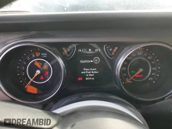 2021 Jeep Wrangler Unlimited Sport Altitude with VIN 1C4HJXDG7MW708491, listed as a Copart auction lot 83564304 with 8,319 mi miles and Clean title. Bid and sale history available at DreamBid. Image 9.