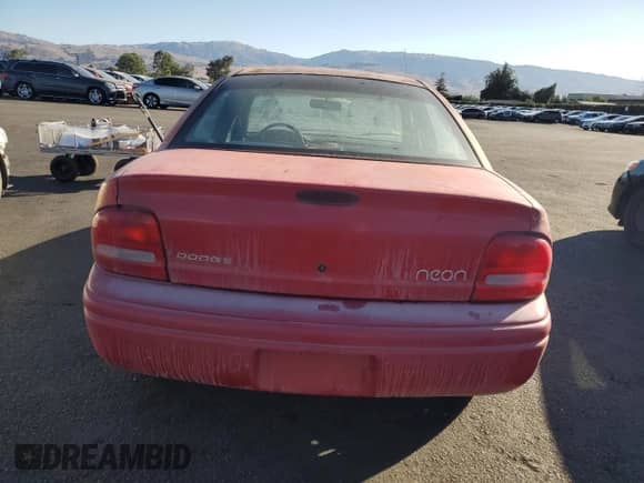 1998 Dodge Neon Competition with VIN 1B3ES47C9WD705986, listed as a Copart auction lot 85312615 with 159,467 mi miles and Clean title. Bid and sale history available at DreamBid. Image 6.