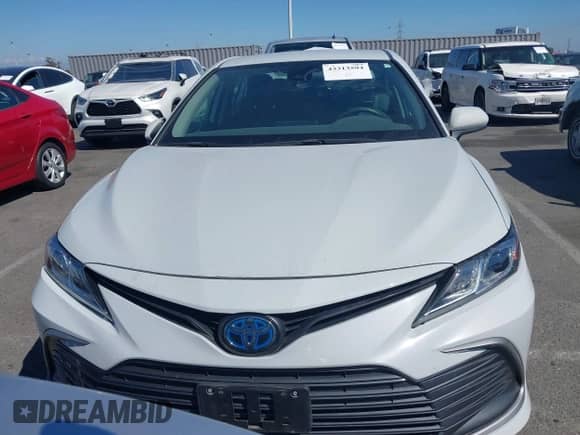 2022 Toyota Camry Hybrid LE with VIN 4T1C31AK1NU036253, listed as a IAAI auction lot 43313594 with 37,078 mi miles and . Bid and sale history available at DreamBid. Image 12.