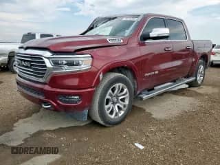 2022 Ram 1500 Longhorn с VIN 1C6SRFKT3NN361622, выставлен на аукционе Copart как лот 70275295 с пробегом 68 956 миль миль и Списание • Salvage title. История ставок и продаж доступна на DreamBid. Изображение 1.