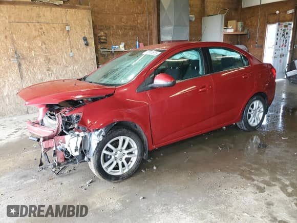 2013 Chevrolet Sonic LT с VIN 1G1JC5SG9D4114069, выставлен на аукционе Copart как лот 83811615 с пробегом 48 578 миль миль и Списание • Salvage title. История ставок и продаж доступна на DreamBid. Изображение 1.