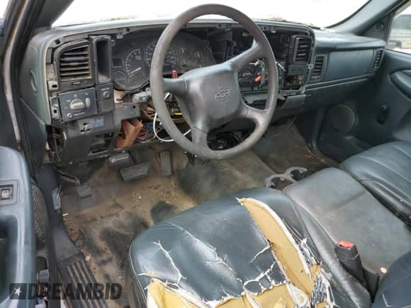 2002 Chevrolet Silverado 1500 LS with VIN 1GCEC14T62Z143699, listed as a Copart auction lot 69690714 with 294,016 mi miles and Salvage title. Bid and sale history available at DreamBid. Image 8.