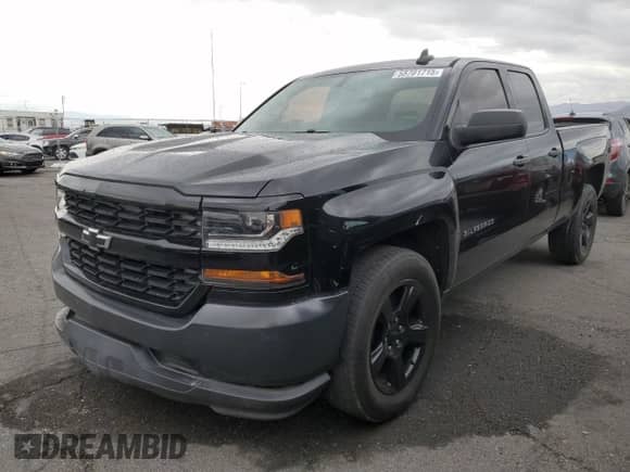 2016 Chevrolet Silverado 1500 Work Truck with VIN 1GCRCNEH0GZ368808, listed as a Copart auction lot 55701715 with 112,444 mi miles and Salvage title. Bid and sale history available at DreamBid. Image 1.