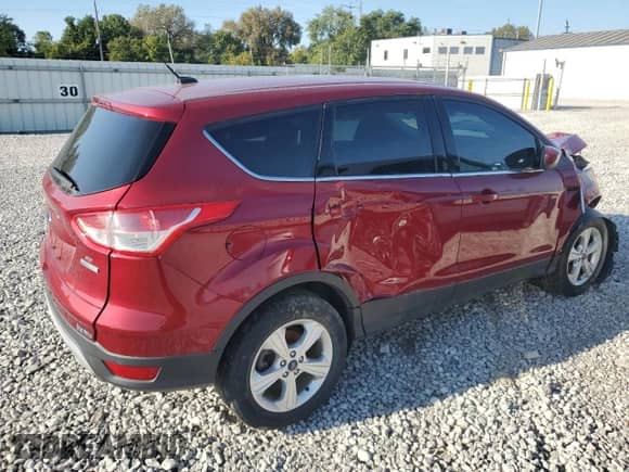 2014 Ford Escape SE with VIN 1FMCU0GX3EUB59059, listed as a Copart auction lot 87624585 with 117,007 mi miles and Salvage title. Bid and sale history available at DreamBid. Image 3.