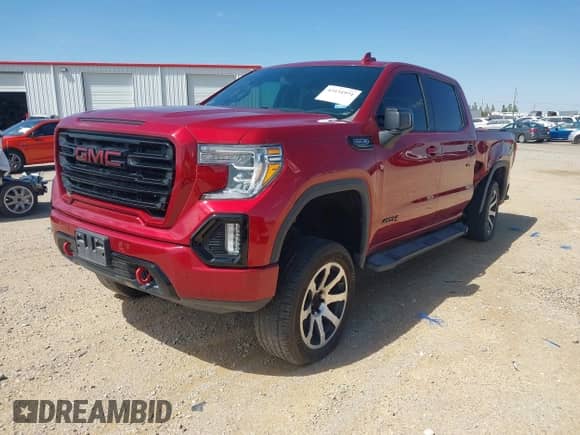 2020 GMC Sierra 1500 AT4 with VIN 3GTP9EED6LG218957, listed as a IAAI auction lot 43151971 with 73,510 mi miles and . Bid and sale history available at DreamBid. Image 2.