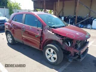 2017 Chevrolet Trax LT с VIN 3GNCJLSB0HL142137, выставлен на аукционе IAAI как лот 43001776 с пробегом 120 328 миль миль и . История ставок и продаж доступна на DreamBid. Изображение 1.