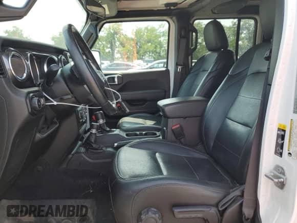 2021 Jeep Wrangler Unlimited Sahara с VIN 1C4HJXEG7MW658285, выставлен на аукционе Copart как лот 63981985 с пробегом 77 330 миль миль и Списание • Salvage title. История ставок и продаж доступна на DreamBid. Изображение 7.