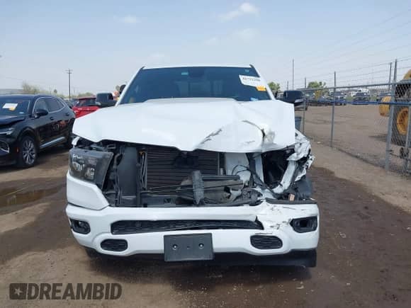 2021 Ram 1500 Lone Star z VIN 1C6RREFT1MN592746, wystawiony jako IAAI lot #41722298 z przebiegiem 46 484 mil mil oraz . Historia ofert i sprzedaży dostępna na DreamBid. Obrazek 12.