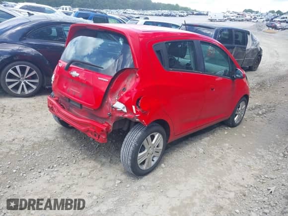 2015 Chevrolet Spark LS с VIN KL8CB6S9XFC811696, выставлен на аукционе IAAI как лот 42507688 с пробегом 154 652 миль миль и . История ставок и продаж доступна на DreamBid. Изображение 4.