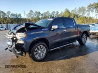 2020 Chevrolet Silverado 1500 High Country with VIN 3GCUYHED0LG364794, listed as a Copart auction lot 42399815 with 64,227 mi miles and Salvage title. Bid and sale history available at DreamBid. Image 1.