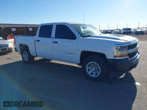 2017 Chevrolet Silverado 1500 LS with VIN 3GCUKNECXHG141791, listed as a IAAI auction lot 41821941 with 160,712 mi miles and . Bid and sale history available at DreamBid. Image 1.