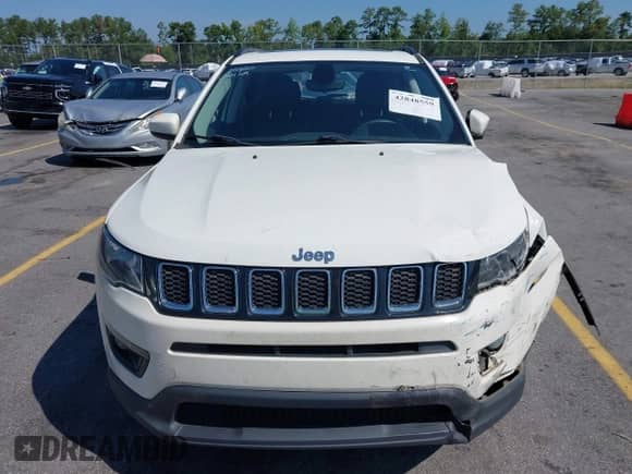 2021 Jeep Compass Altitude with VIN 3C4NJCBB9MT518698, listed as a IAAI auction lot 42848559 with 49,106 mi miles and . Bid and sale history available at DreamBid. Image 12.
