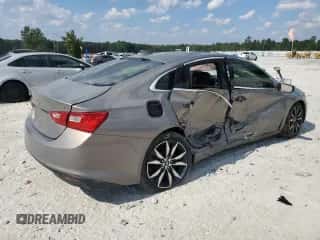 2017 Chevrolet Malibu LT с VIN 1G1ZE5ST6HF241933, выставлен на аукционе Copart как лот 71104545 с пробегом 194 880 миль миль и Списание • Salvage title. История ставок и продаж доступна на DreamBid. Изображение 3.