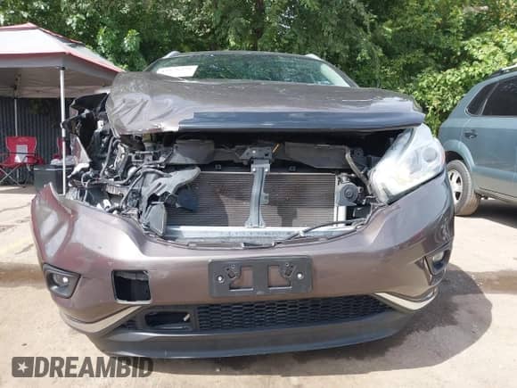 2017 Nissan Murano S with VIN 5N1AZ2MHXHN141562, listed as a IAAI auction lot 43076420 with 86,267 mi miles and . Bid and sale history available at DreamBid. Image 18.